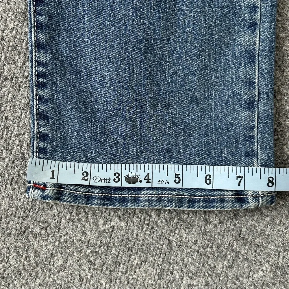 True‎ Religion Ricky Relaxed Straight Jeans Mens 32x34 Blue Medium Denim Wash
